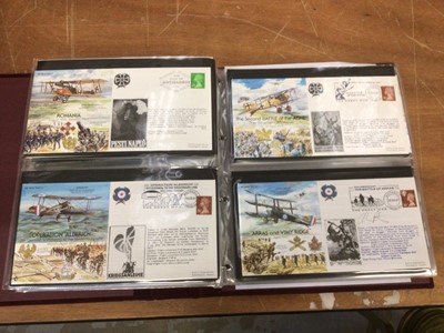 Lot 1374 - Stamps The Great War 1914-18 signed RAF covers.  The History of World War II cover and stamps, Royal events and others (qty)