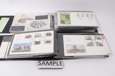 Lot 1377 - Stamps G.B., Channel Islands, world covers in albums including bird thematics etc