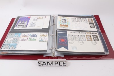 Lot 1384 - Stamps selection of G.B. first day covers illustrated and non illustrated including early issues strong in 1950s-1960s period