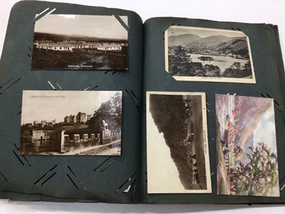 Lot 1622 - One album of postcards to include the midlands and the north of England