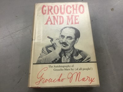 Lot 1723 - Groucho Marx - Groucho and Me, signed presentation copy from the author, first edition, first printing 1959
