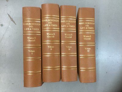 Lot 1724 - Winston S Churchill - Marlborough: His life and times, first edition, published George G Harrap 1933, 4 volumes