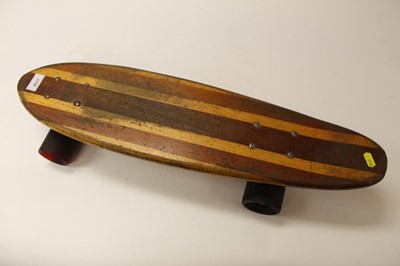 Lot 2637 - Vintage California Slalom skate board