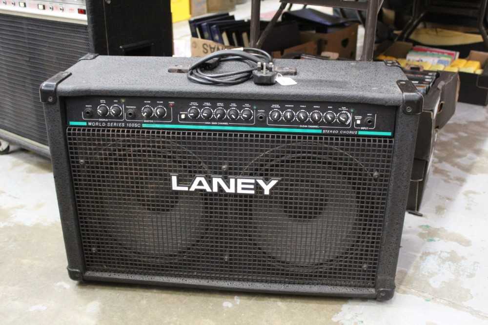 Lot 2642 - Laney World Series 100SC amplifier
