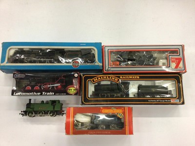 Lot 1830 - Railway- OO gauge selection including Locomotive and rolling stock (both boxed and unboxed)