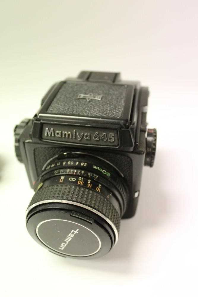 Lot 2685 Mamiya 645 medium format camera, with Sekor