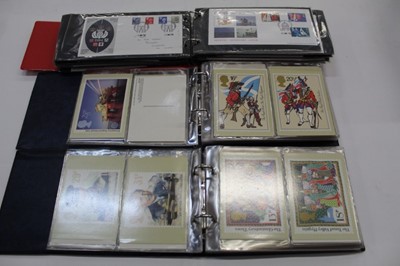 Lot 1637 - Stamps, selection of PHQ Cards, Presentation Packs and Aerogrammes all housed in albums.