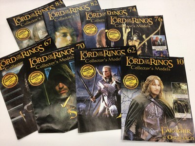Lot 1811 - Selection of Lord of the Rings cast lead models by Eaglemoss, some still in original boxes. (qty)