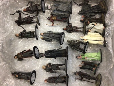 Lot 1811 - Selection of Lord of the Rings cast lead models by Eaglemoss, some still in original boxes. (qty)