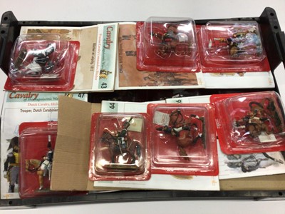Lot 1812 - Del Prado Cavalry of the Napoleonic Wars selection, some in original blister packs (large qty)