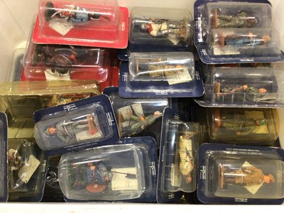 Lot 1816 - Selection of Del Prado Men at War figures, boxed and unboxed with duplication (qty)