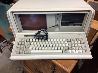 Lot 2702 - Vintage IBM Portable Personal Computer