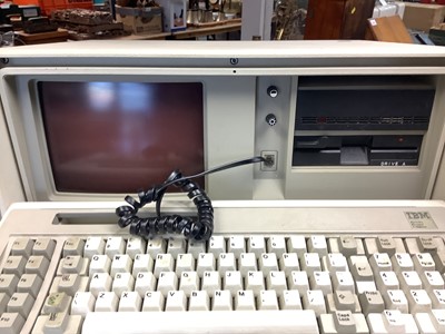 Lot 2702 - Vintage IBM Portable Personal Computer