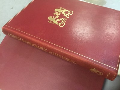 Lot 1739 - Alfred Rubens - Jewish iconography 1981 limited revised edition, numbered 264 of 650 copies. De lux binding in slip case (1 book)