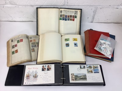 Lot 1341 - Stamps GB and World, selection in albums including First Day Covers.