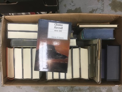 Lot 1748 - Large collection of books relating to aviation
