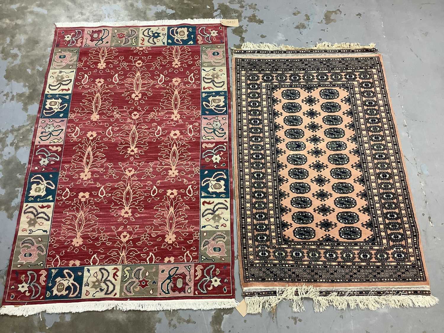 Two Rug Front Rug Lot 1067 - Two rugs
