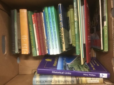 Lot 169 - Quantity of books relating to golf