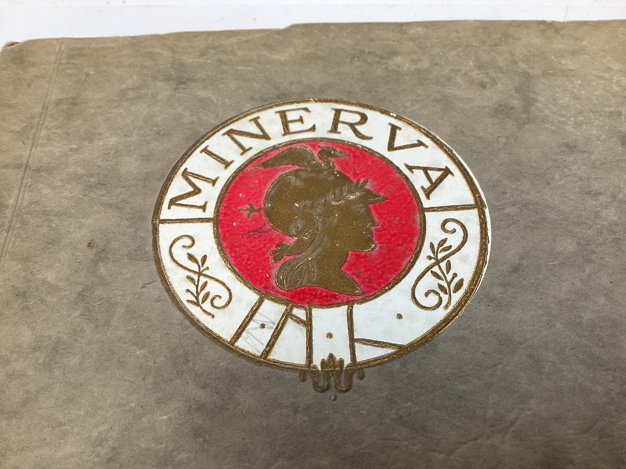 Lot 2094 Rare 1930 Minerva car sales brochure