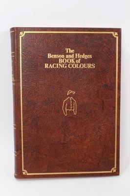 Lot 890 - Book - one volume, The Benson and Hedges Book of Racing Colours