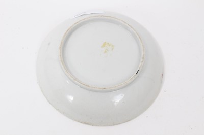 Lot 163 - Lowestoft tea bowl and saucer