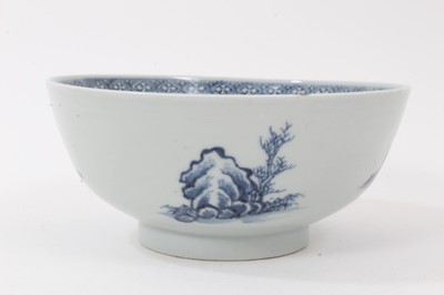 Lot 164 - Nanking cargo blue and white bowl