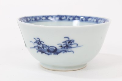 Lot 165 - Chinese Nanking cargo tea bowl and saucer