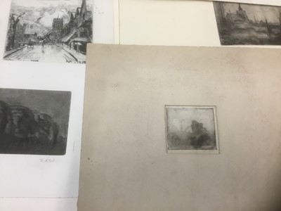 Lot 141 - Robert G. D. Alexander (1875-1945) collection of twenty-two etchings