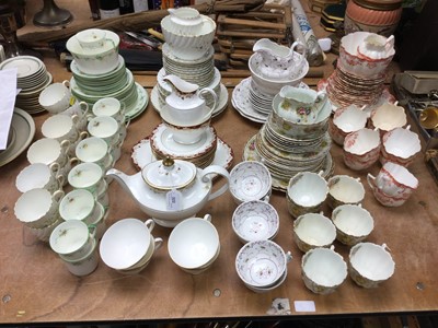 Lot 322 - Royal Doulton Winthrop pattern part tea service, together with other Victorian and later teawares (qty)