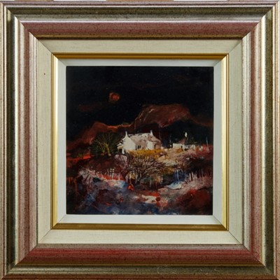 Lot 1105 - *Gordon Hope Wyllie (1930-2005) mixed media - Winter Sun, in glazed frame